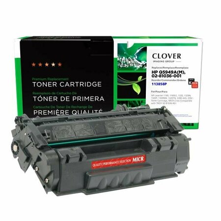 CLOVER Imaging Remanufactured MICR Toner Cartridge 113858P
